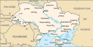 Carte de l'Ukraine