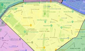 Plan Paris 7ème